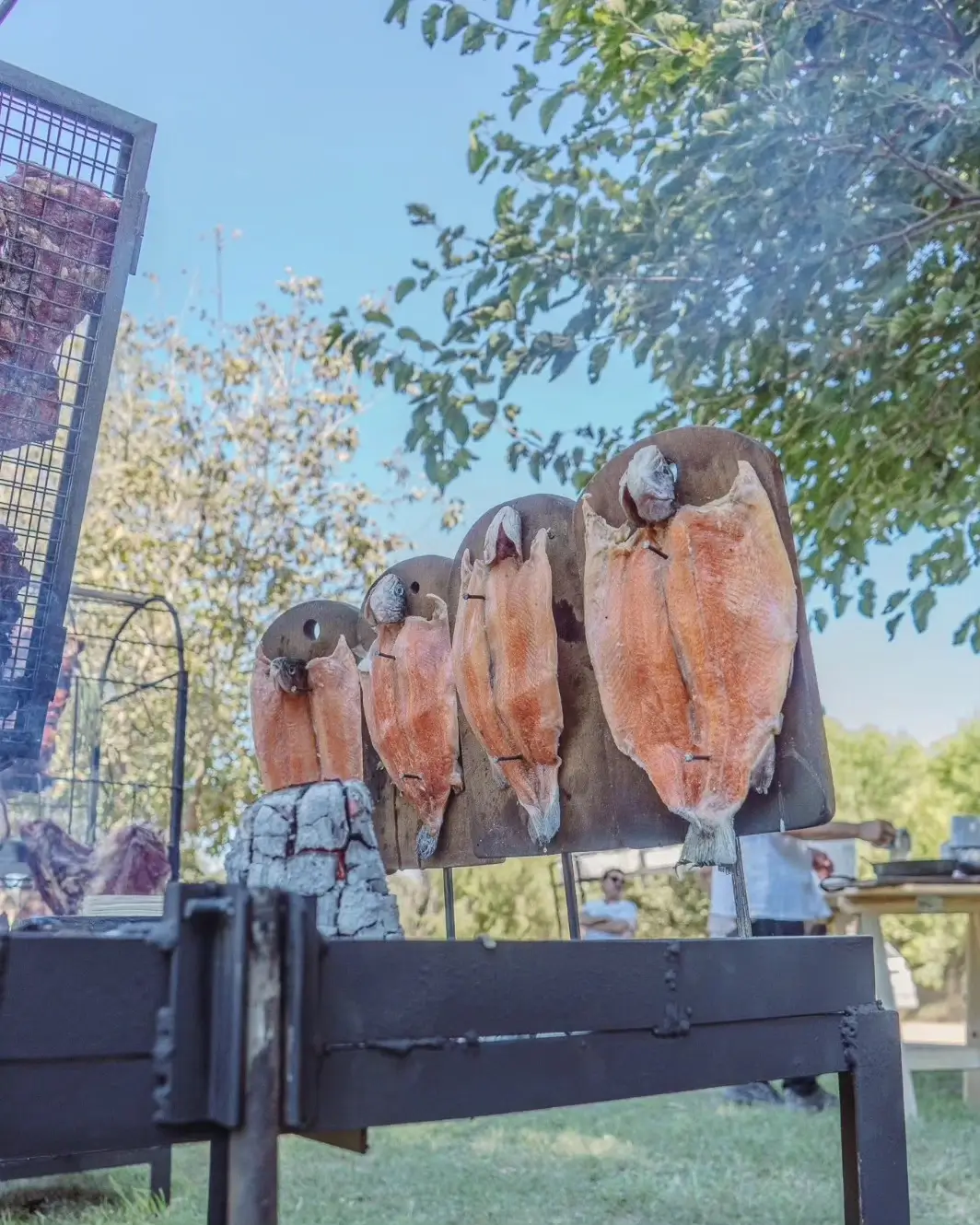 Personas disfrutando